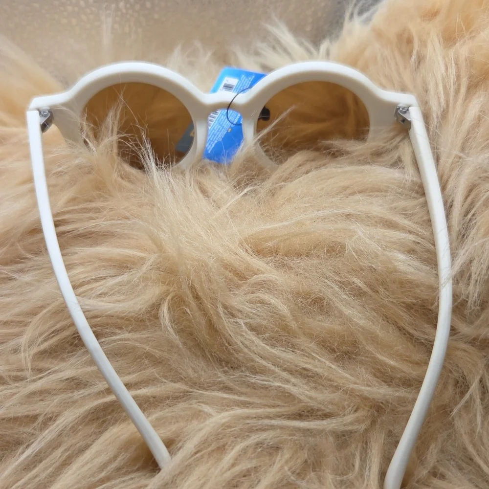 Sunglasses Kids Round Cream
